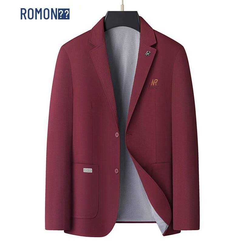 

Romon Men s Spring/Autumn Casual Blazer XL
