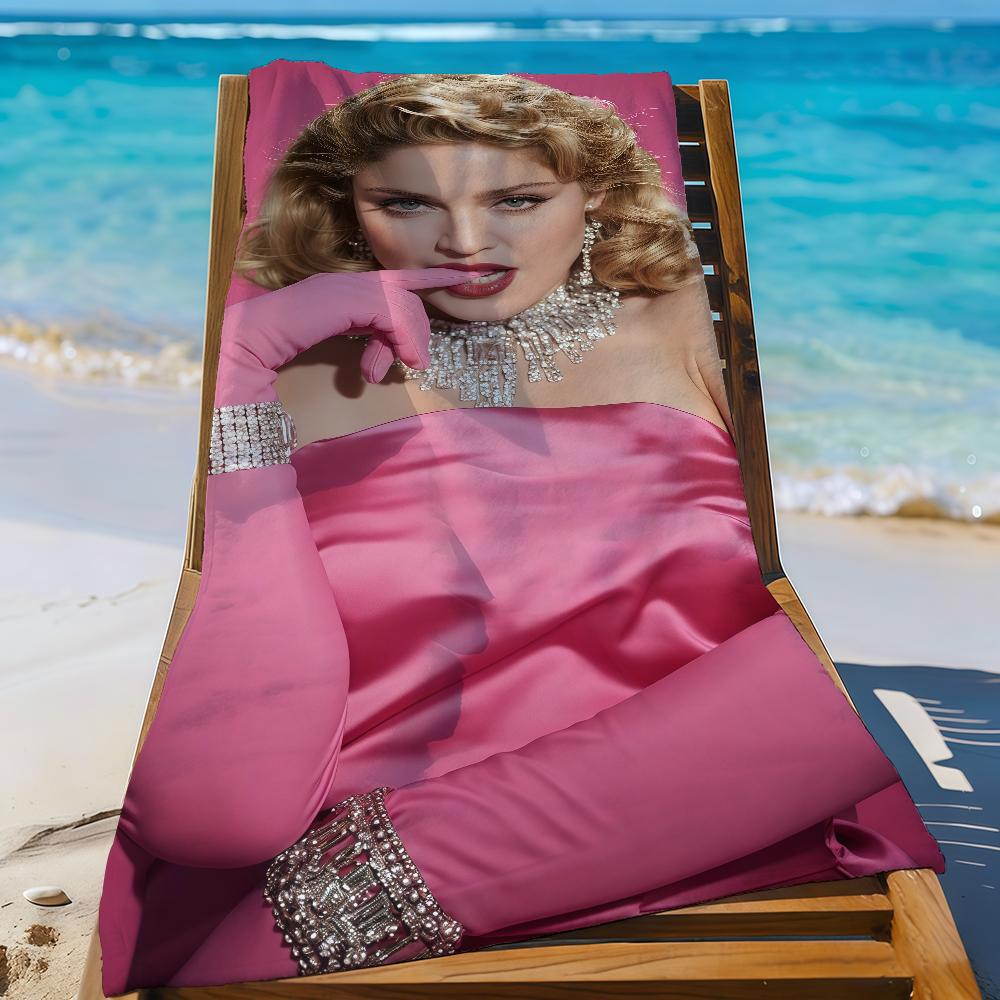 

Singer M-Madonna-S Towel Sports Quick Dry Travel Camping Gear Sandproof Soft Light Large Beach Towel W30*H60(CM)