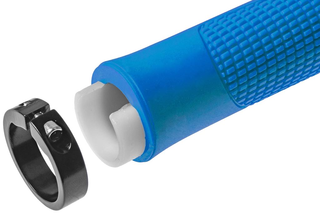 Wag Mtb Pro Grips, Blue/Black, 135mm