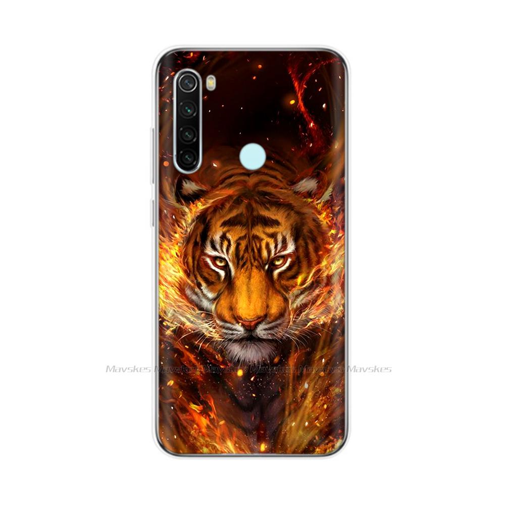 For Xiaomi Redmi Note 8T 8 T Case Silicone Painting Soft TPU for Xiaomi Redmi Note 8 Pro Note8 8T Global Case Cover Fundas Coque