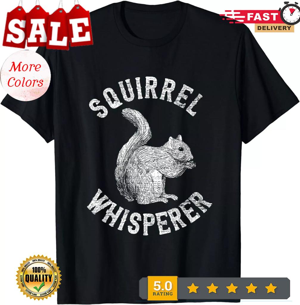 Vintage Squirrel Lover Squirrel Whisperer Gift Unisex T-Shirt
