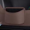 Autotür Becherhalter Leder Aufbewahrungstasche Universelles Rückseiten-Clip-Design Getränkehalter Organizer Box Wasserdichte Sitzrücken Aufbewahrungstasche