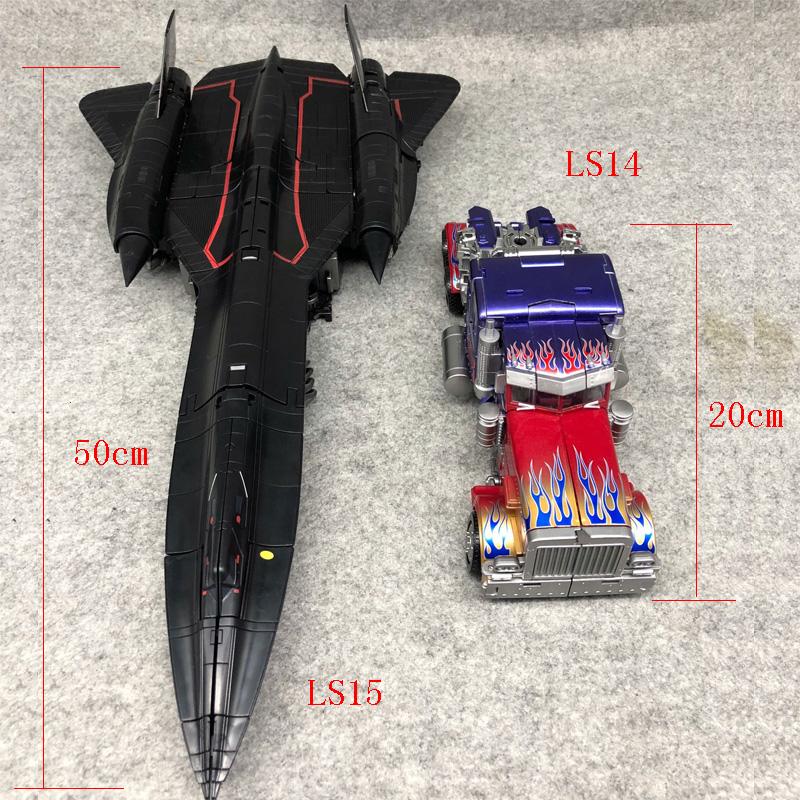 Skyfire LS15 Modell Transformationsspielzeug AOYI Jetfire LS-15 Flugzeug Roboter LS14 Optimus Kommandant Verformungsfigur Sternenältester