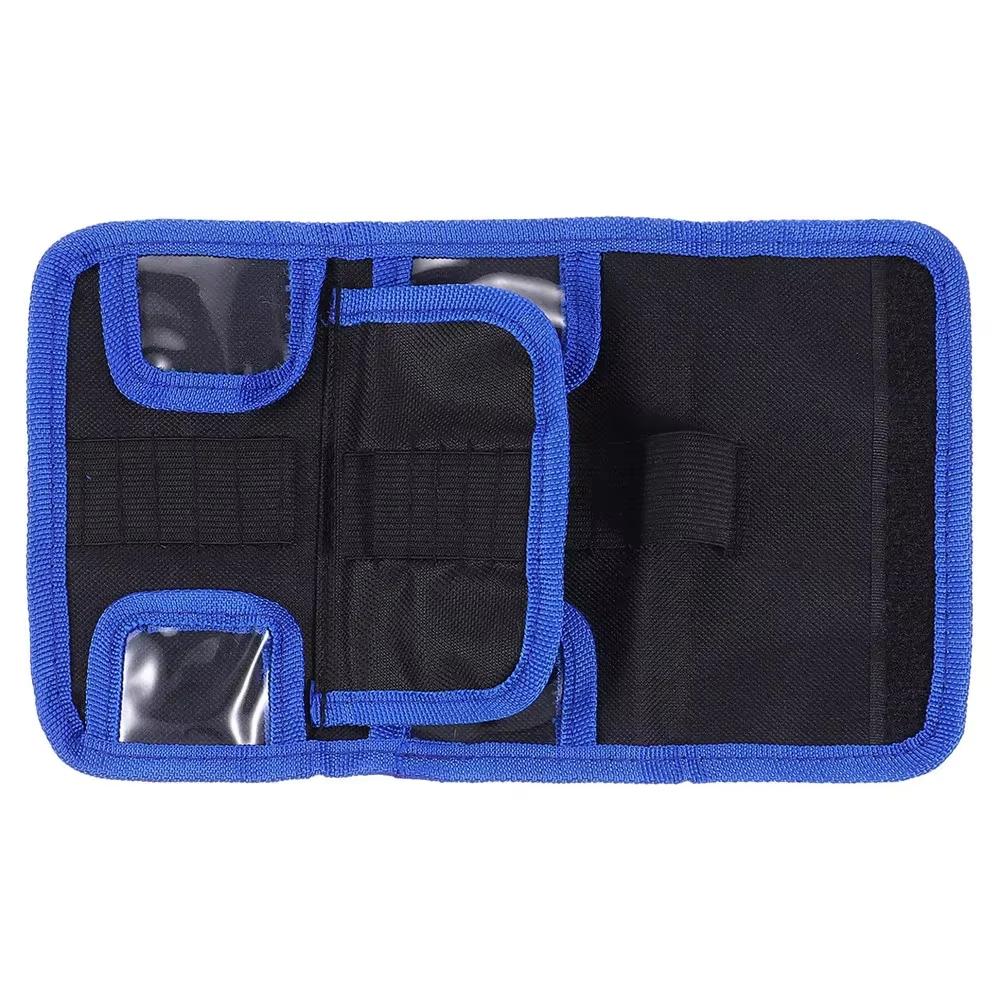 Convenient Bits Organizer Bag Oxford Cloth Handheld Pouch Hardware Tool Bag  Screwdriver Bits