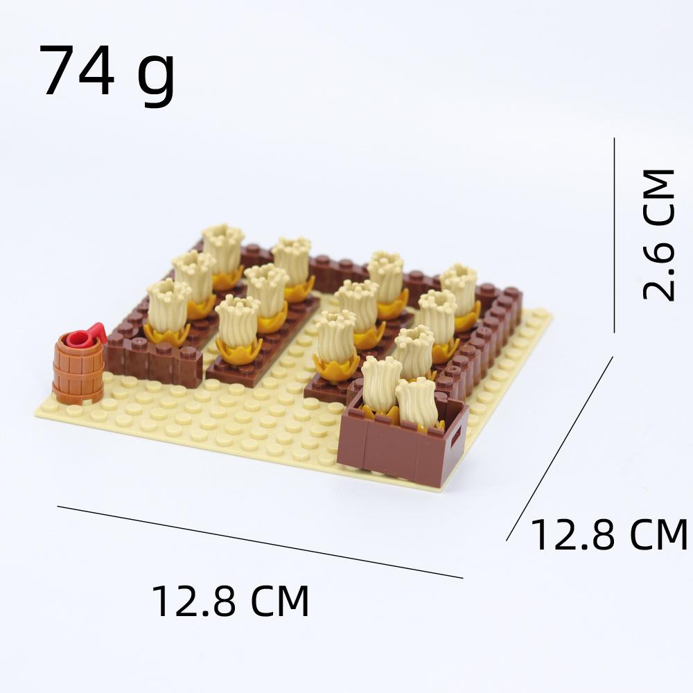 

Огород, тыква, виноград, небольшая гранулированная ферма, сборный блок для сада, сцена для цветника, микроландшафт