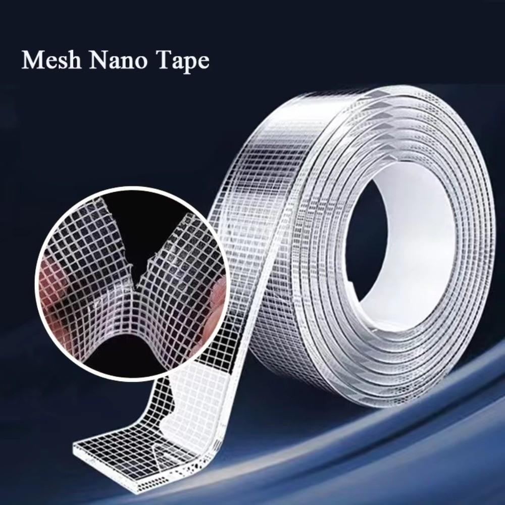 Removable Grid Adhesive Tapes Upgraded Sticky Strip New Clear Nano Tape