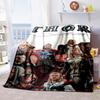 Cartoon Nordic Mythology Thor Series Blanket Living Room Bedroom Sofa Cover Blanket Soft and Comfortable Children's Nap Blanket