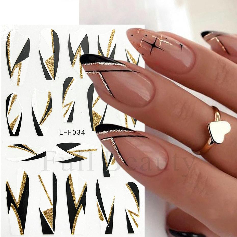 New nail art stickers ins Halloween cute flowers ghost mirror ghost bat adhesive nail stickers