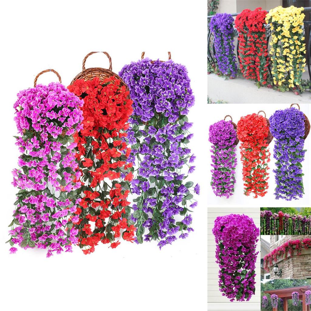 Beautiful 5 Petals Orchid Artificial Vine For Sophisticated Wedding And Party Decor