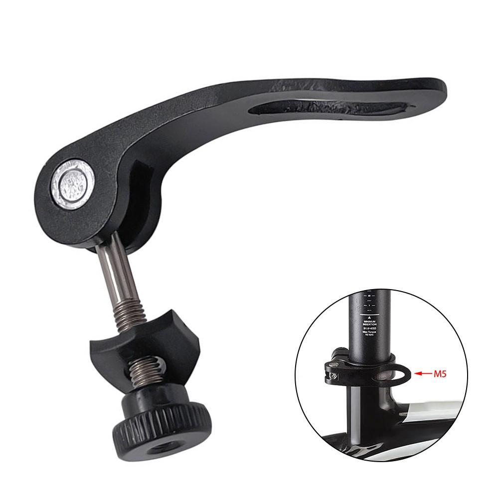 Bike Seatpost Clamp Bicycle Accessories Black Lightweight
