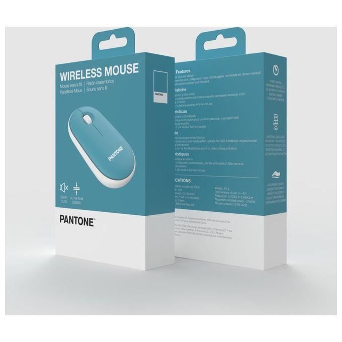 Souris Sans Fil - Celly - Bleu Clair - Moderne - Sans Fil - Technologie De Connectivité Sans Fil