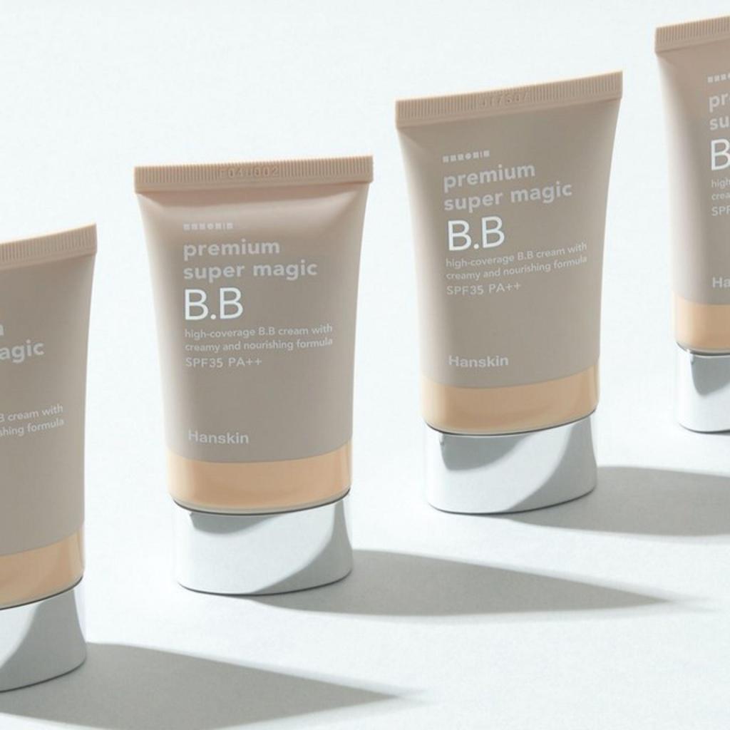 Hanskin Premium Super Magic BB Cream SPF35 PA++ Brightening & Natural Coverage 45g