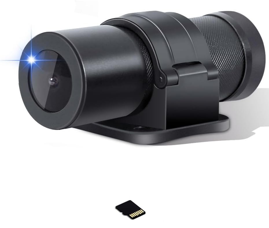 

Мотоциклетный видеорегистратор Motocam, Мгновенная запись при установке, Датчик интеллектуального обнаружения, Широкий угол обзора 150°, Совместимость с приложением WIFI, 2 мегапикселя, 27,5 кадров в секунду