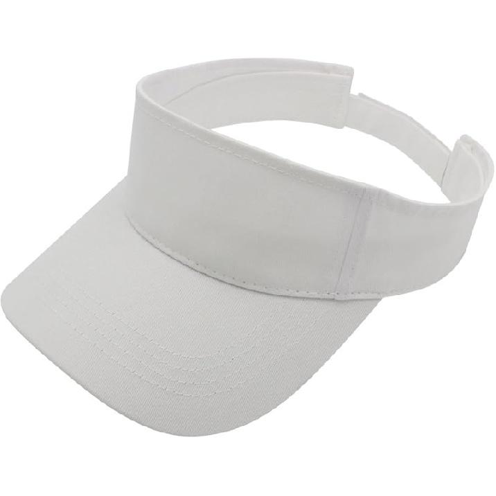 

Top Level Sun Sports Visor Men Women - One Size Cap Hat One Size білий