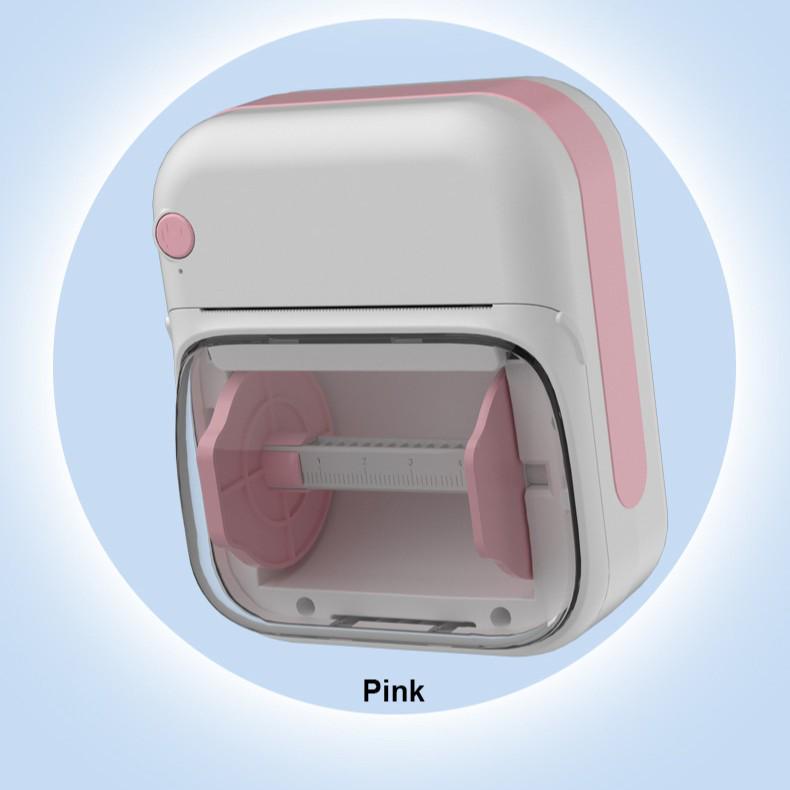 Bluetooth Mini Thermal Label Printer: Portable Inkless for Home & Office