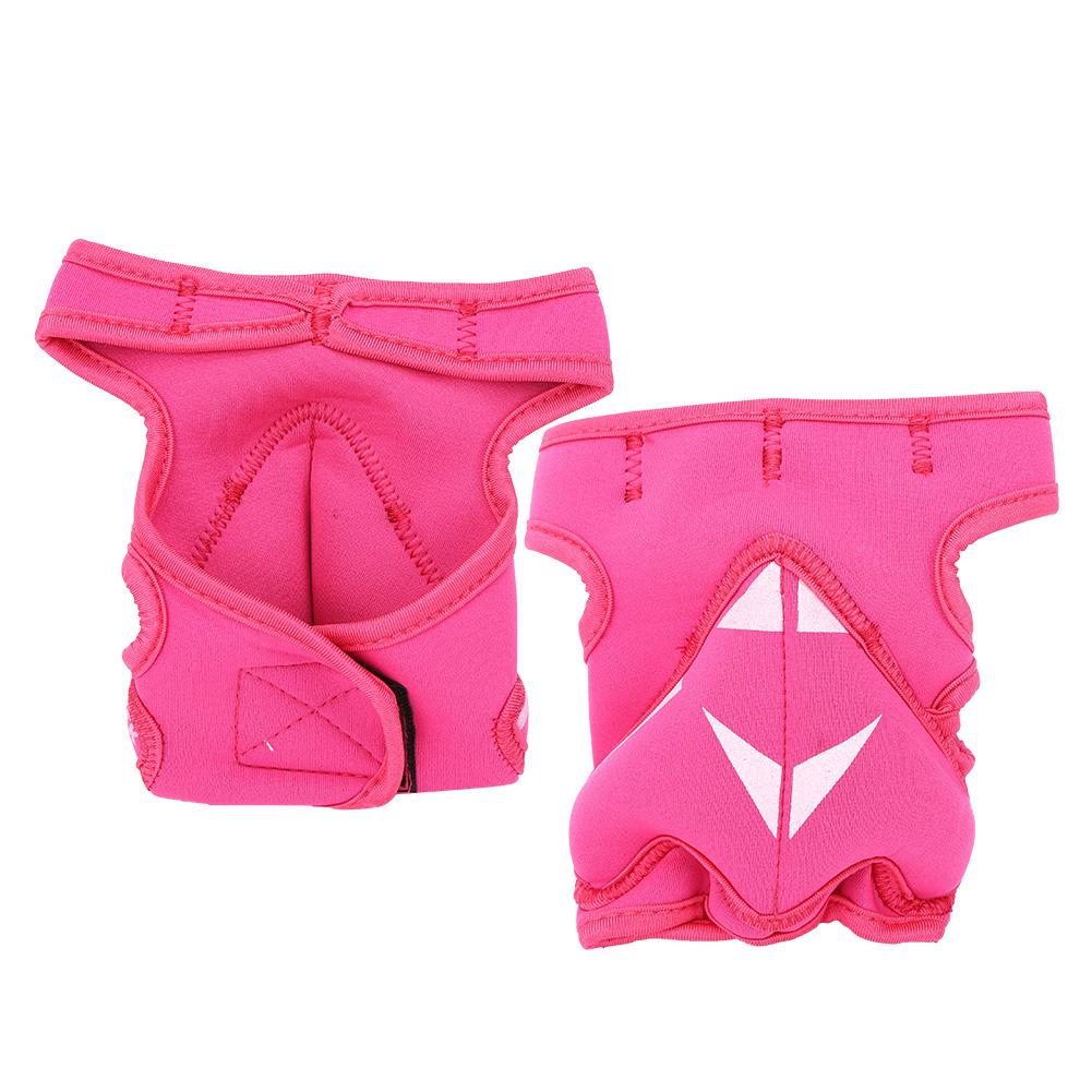 Sport Unisex Half Finger Weighted Gloves Sandbag for Boxing Training Fitness Rose