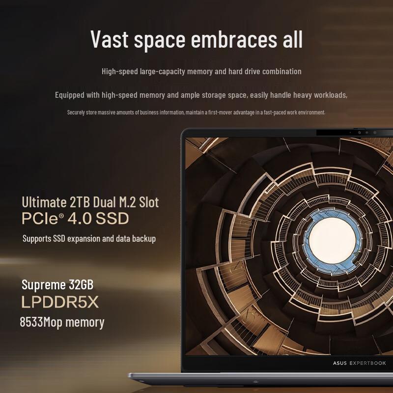 Asus Paoxiao 6 Pro 14-inch AI Business Laptop (CN Version)