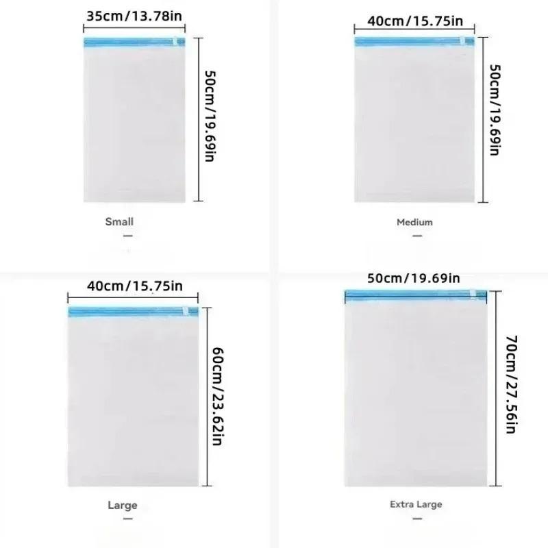 Reise Aufrollbare Kompressionsbeutel, Wiederverwendbare Vakuumaufbewahrungs-Organizer-Tasche, Platz sparen, Aufrollbare Kompression, für Rucksackgepäck