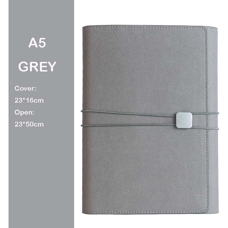 A5 Loose-leaf Creative Notebook Multi-function Coil Notepad Business Gift Box Set Hand Account Leather Case Notebook Case