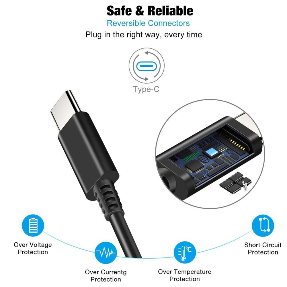 Caricabatterie YiLBX per Switch, Adattatore AC Portatile 15V/2.6A Caricabatterie a Ricarica Rapida Alimentatore per Switch e Switch Lite