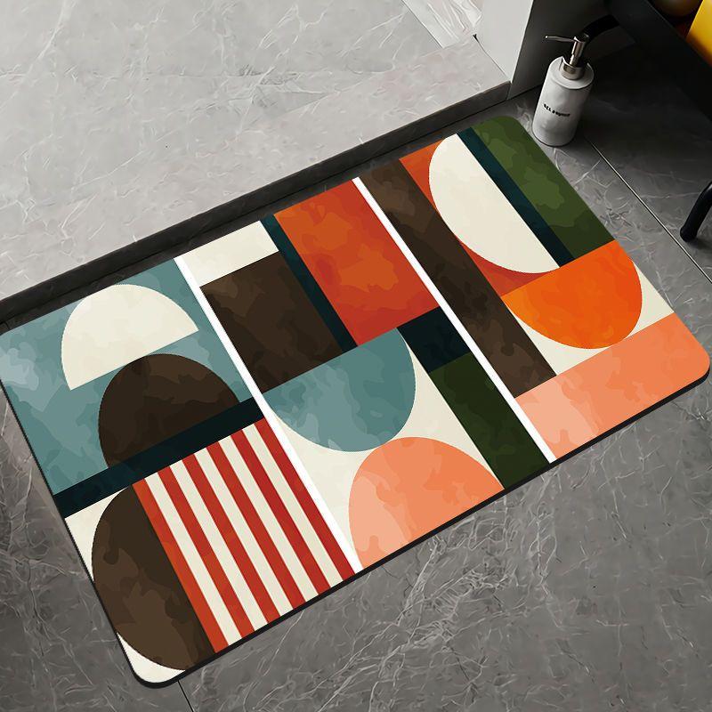 Diatom Mud Toilet Absorbent Anti Slip Pad, Bathroom Floor Mat, Waterproof Kitchen Floor Mat At the Bathroom Entrance