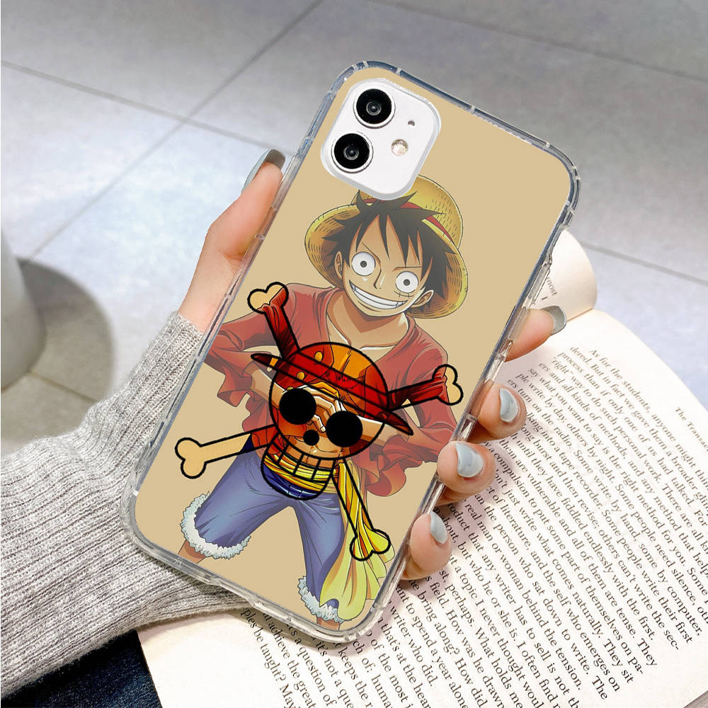 Case for Samsung A04 A14 A23 A34 A54 M23 M33 M52 M53 Realme 10 9 C30S C35 C55 VIVO Y02S Y21 Y51 X80 Pro Transparent Cover WI58 One Piece Member