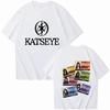 Fashion Katseye Chaos Graphic Tshirt Women Unisex Short Sleeve Tee Kpop Band Gril Group KATSEYE Printed Tshirt Clothing