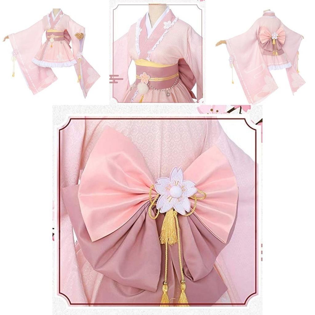 My Hero Academia Cosplay Costume With Elegant Ri-dayo Ochako Kimono