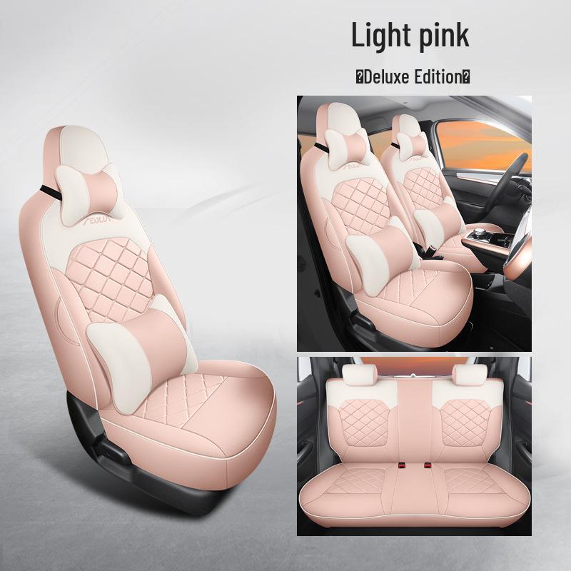 Universal Nano Leather Car Seat Cushion - All-Season Fit