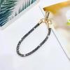 Mobile Phone Lanyard, Short Crystal Wrist Chain, Luxury Fashion Women's Lanyard, Camera Chain, Handbag, And Strong Case
