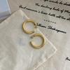 SophieBu*ai Minimalist Circle Ear Cuffs - Elegant High-End Hoops Earrings
