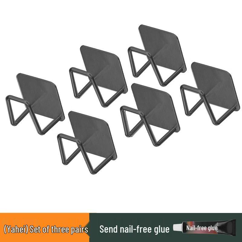 Punch-Free Wall-Mounted Pot Lid & Cutting Board Storage Rack