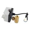 Motorized Ball Valve Electrical 2 Way Normally Open Manual Automatic DN15 AC220V
