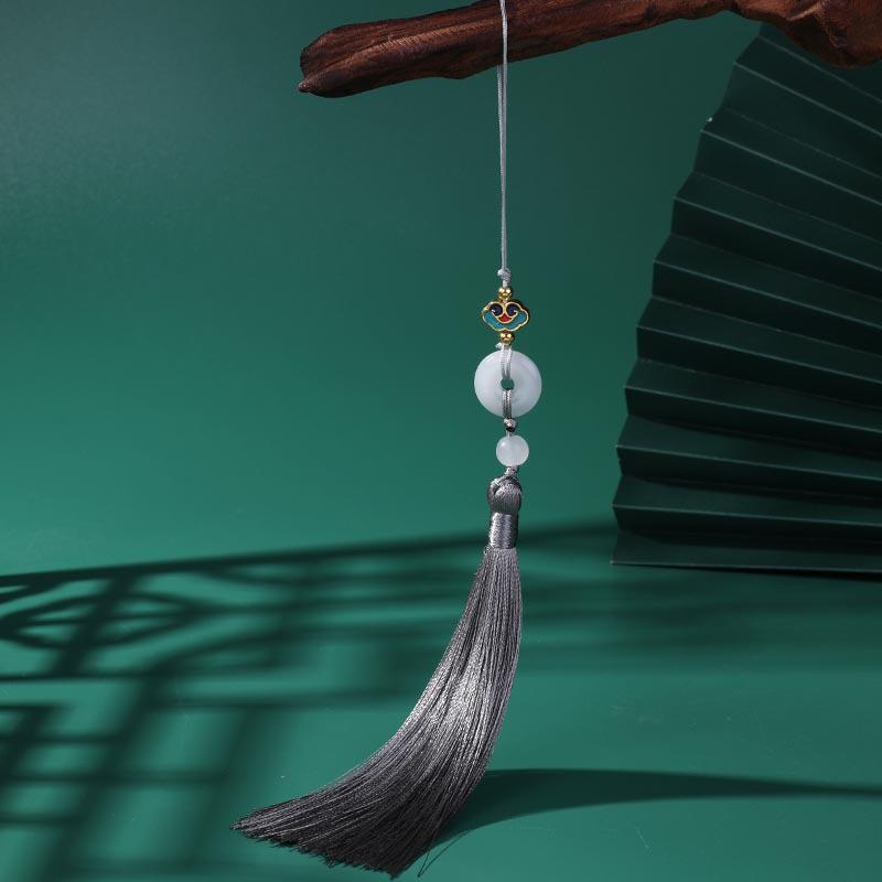 

Благоприятное облако, подвеска-кисточка в виде пряжки мира: Украшения и бусины в китайском стиле для костюма юбки с лошадиным лицом DIY