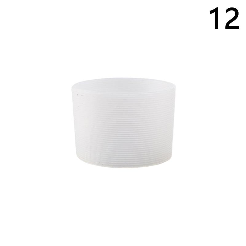 Silikonový protiopařovací protiskluzový kryt na kávový šálek Univerzální kónický závitový návlek na šálek Hrnček Keramický Skleněný kryt na šálek