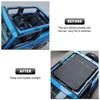 Black PVC Heat Insulation Sunshade for Ford Bronco Car Interiors