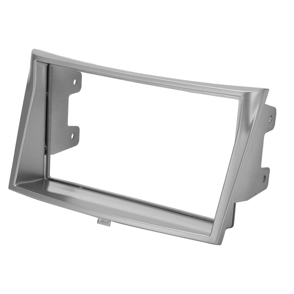 2‑DIN Car Stereo Radio Fascia 173x98mm Dashboard Frame Replacement for Legacy 2009‑2014