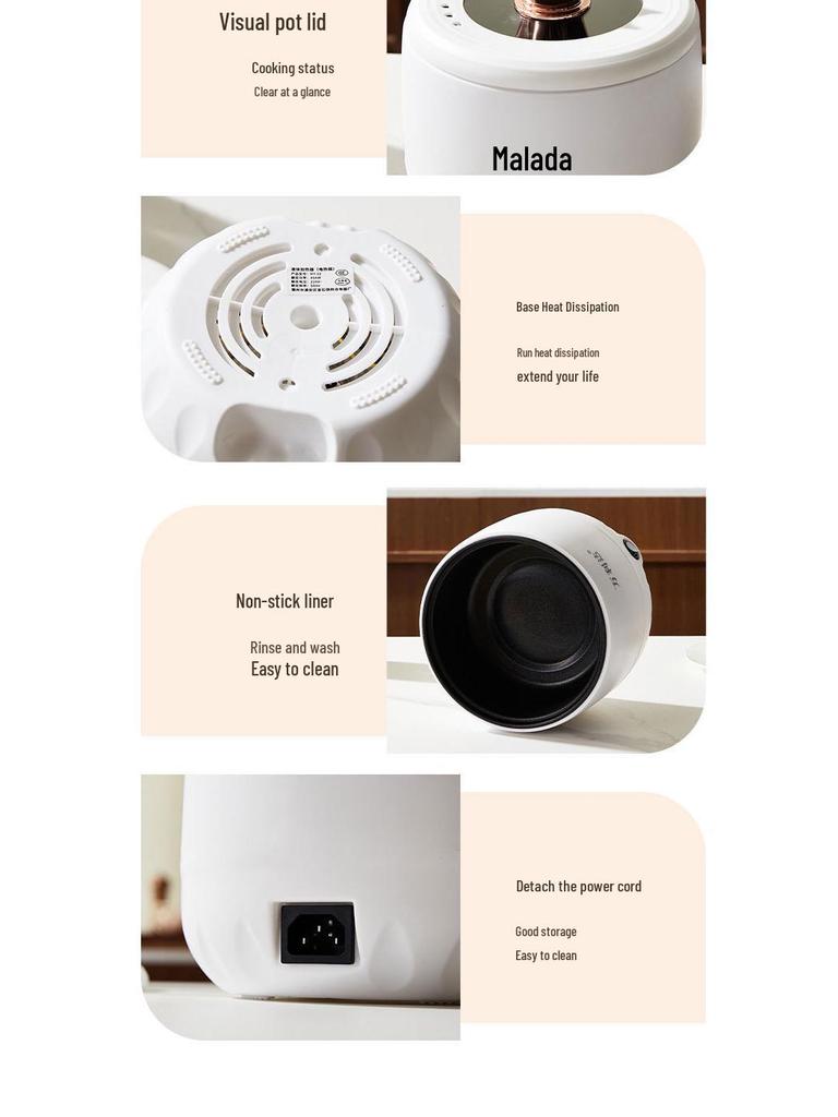 1.8L Multifunctional Rice Cooker - Compact, Efficient & Perfect for Dorms or Gifts
