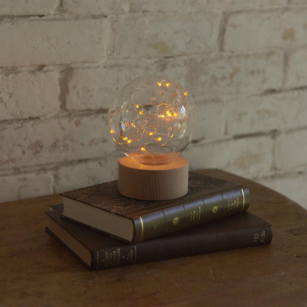 This enchanting dome-shaped LED light, measuring 10 x 10 x 13.5cm high, creates a relaxing and ambiance-filled room. Its soft, relaxing light is USB-p