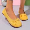 Women Loafers 2025 Spring British Style Slip On Bow Mary Jane Shoes Woman Japanese Uniform Lolita Shoes Single Women Ballet Flat