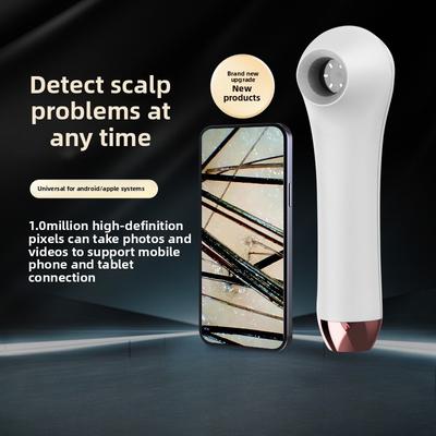 Neuer Kopfhaut-Detektor Haarfollikel Hohe Auflösung Haarhaut Haartest-Instrument Computer Mobiltelefon Tragbar Zuhause