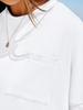 Womens Oversized Crop T Shirt Short Sleeve Workout Tee With Side Pockets