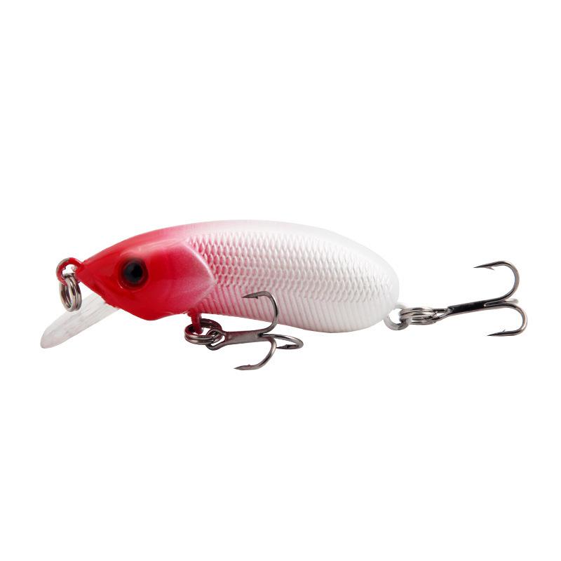 Lebensechter Angelköder Minnow 50cc 5,3cm/7,8g Falscher Köder Bunte Köder Fischereimaterial