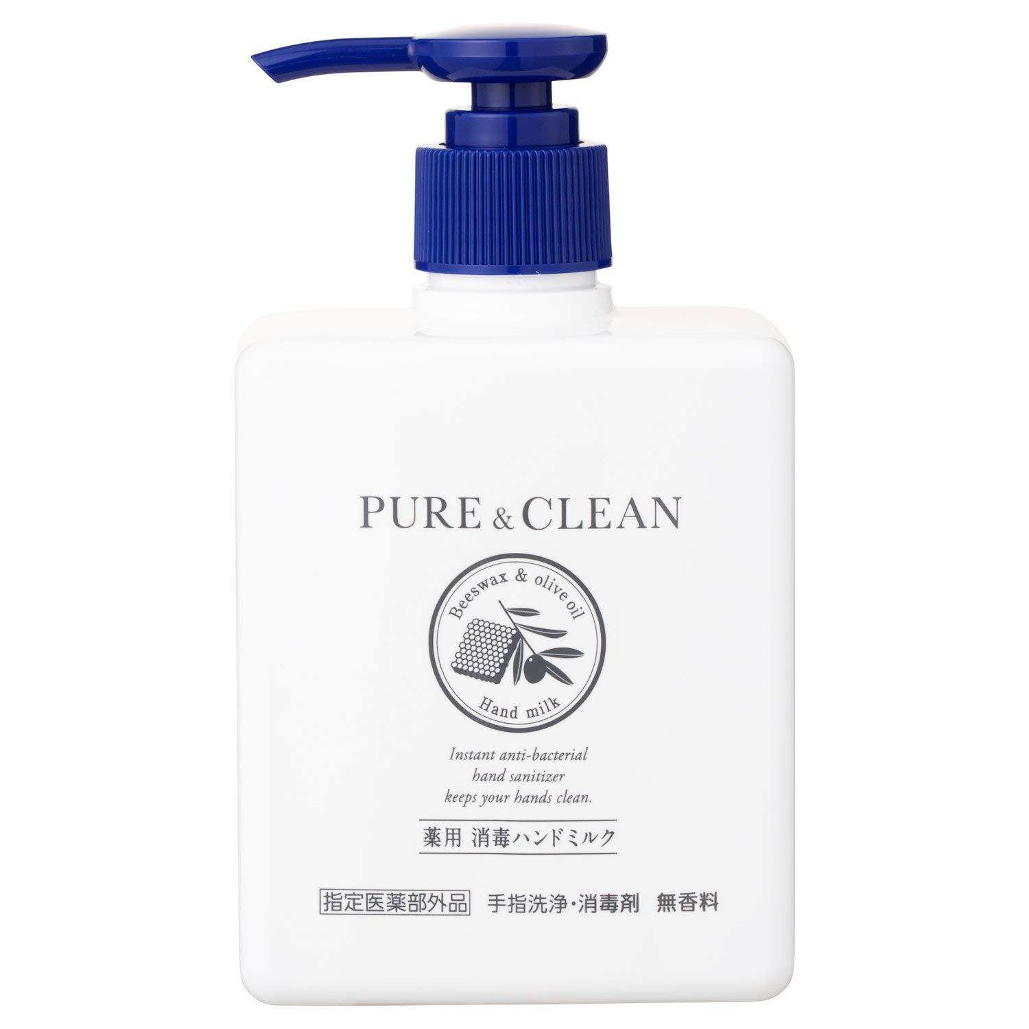 

Pure Clean Medicated Antiseptic Hand Pump 300g & Milk, Unscented, Type,