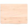 Vidaxl Półka, 40X30X(2-4) Cm, Surowe Lite Drewno Dębowe