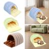 Cat Bed Comfortable Removable Washable Cat Cave Bed for Cats Sleeping Kitten