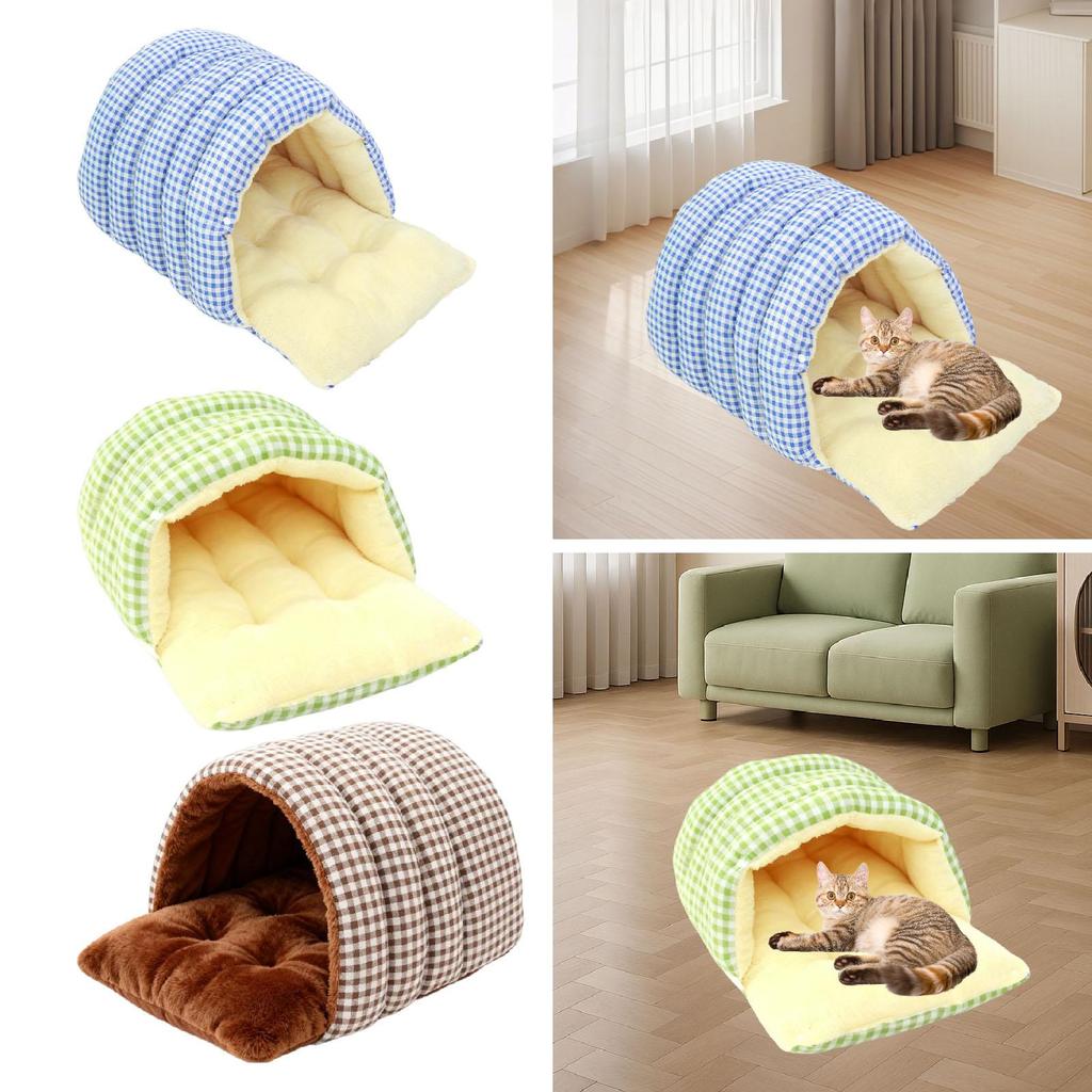 Cat Bed Comfortable Removable Washable Cat Cave Bed for Cats Sleeping Kitten