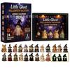 Calendrier de l'Avent Halloween Citrouille Fantôme 2026 Boîte Lumineuse Compte à Rebours