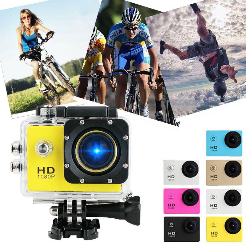 CUTE HD Wifi Waterproof Sport Camera Mini Helmet Cam Recorder Diving 2.0