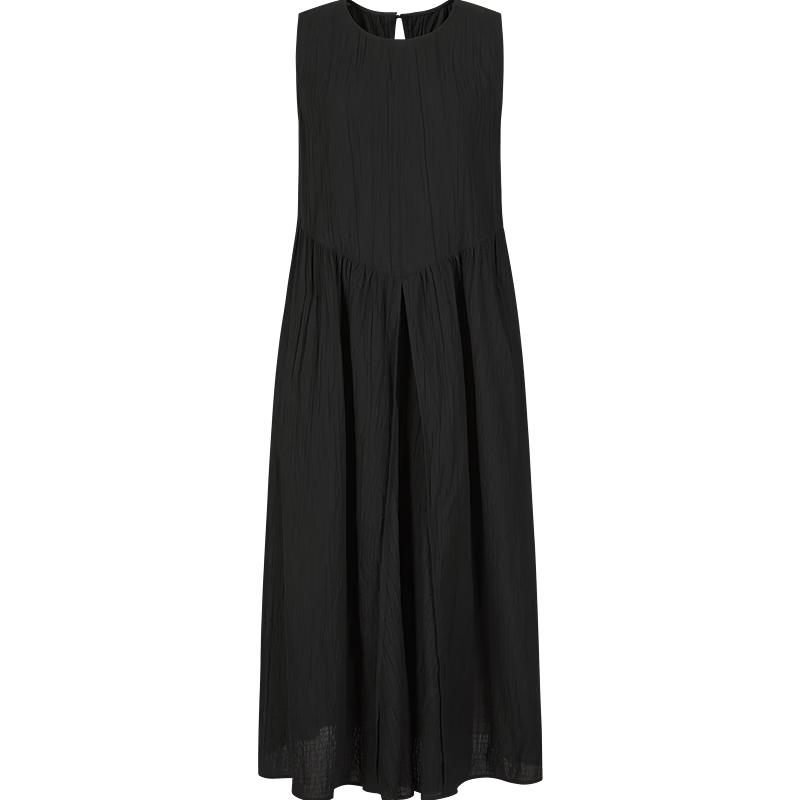 Annaco Lyocell Bubble Cotton Sleeveless Dress S